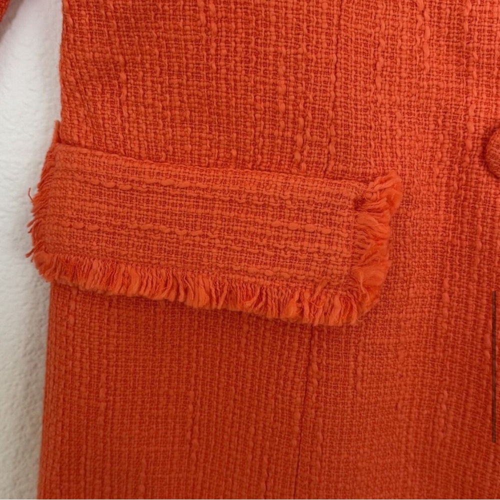 Chic Orange Blazer NWT - Picture 6 of 16